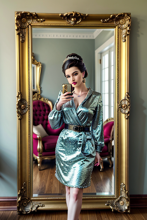 aesthetic mirror selfie girl quotes